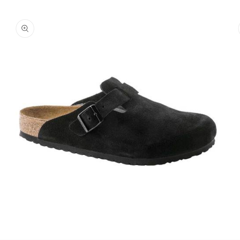 Birkenstock Boston Suede Clogs
